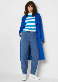 Sale Vaqueros mom, high waist, con cintura cómoda Mujer Vaqueros