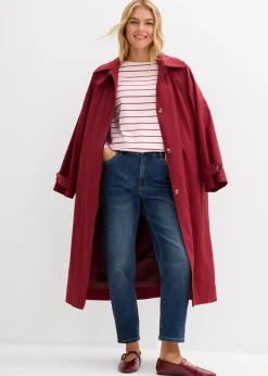 Online Vaqueros mom, high waist, cropped Mujer Tallas Pequeñas