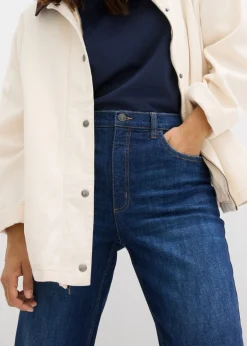 Vaqueros mom, high waist, cropped Mujer Vaqueros