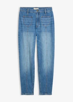 Clearance Vaqueros mom, high waist, cropped Mujer Vaqueros|Novedades