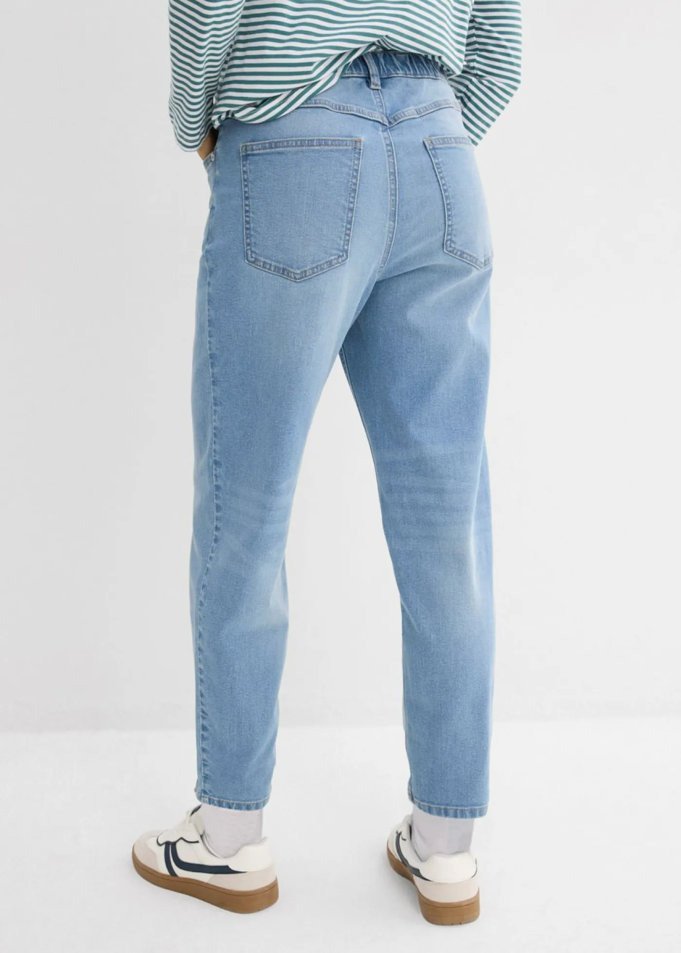 Vaqueros mom, high waist, cropped Mujer Vaqueros