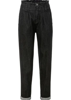 Outlet Vaqueros mom, talle alto, elásticos Mujer Vaqueros