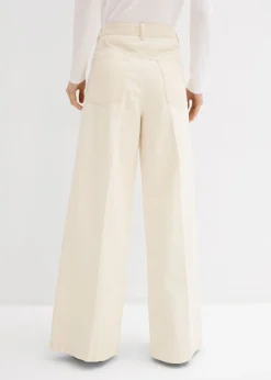 Hot Vaqueros palazzo, super wide, de algodón Mujer Novedades
