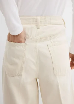 Outlet Vaqueros palazzo, super wide, de algodón Mujer Vaqueros|Tallas Pequeñas