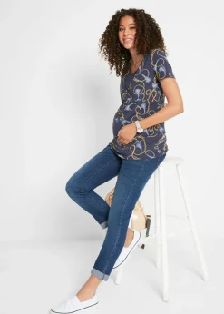 Best Vaqueros premamá con largo 7/8, slim Mujer Premamá