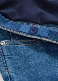 Outlet Vaqueros premamá de algodón orgánico con corte pitillo Mujer Premamá