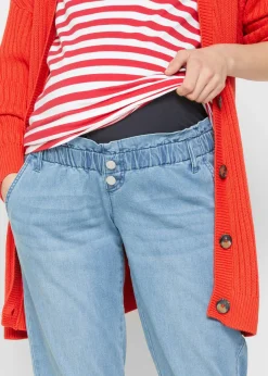 Outlet Vaqueros premamá de algodón elástico, pernera estrecha Mujer Premamá