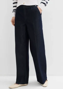 New Vaqueros rectos con perneras anchas Mujer Vaqueros|Tallas Pequeñas