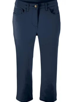 New Vaqueros rectos con talle medio y cintura cómoda Mujer Pantalones
