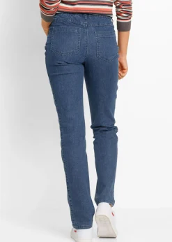 Online Vaqueros rectos de talle medio (2 unidades) Mujer Pantalones