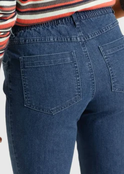 Online Vaqueros rectos de talle medio (2 unidades) Mujer Pantalones