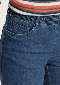 Online Vaqueros rectos de talle medio (2 unidades) Mujer Pantalones