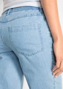 Vaqueros rectos de talle medio con cintura cómoda (2 unidades) Mujer Vaqueros