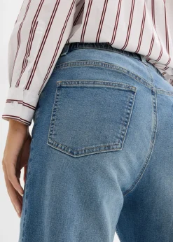 New Vaqueros rectos holgados de talle alto Mujer Tallas Pequeñas