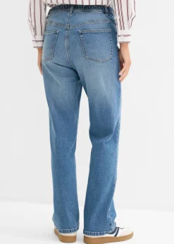 Discount Vaqueros rectos holgados de talle alto Mujer Vaqueros
