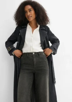 Best Vaqueros rectos holgados de talle alto Mujer Vaqueros|Novedades
