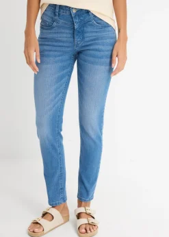 Online Vaqueros skinny con corte cropped y talle alto Mujer Vaqueros