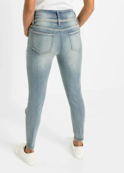 Hot Vaqueros skinny, high waist, elásticos Mujer Tallas Pequeñas|Vaqueros