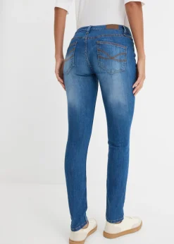 New Vaqueros skinny, mid waist, elásticos Mujer Tallas Pequeñas