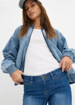 New Vaqueros skinny, mid waist, elásticos Mujer Tallas Pequeñas
