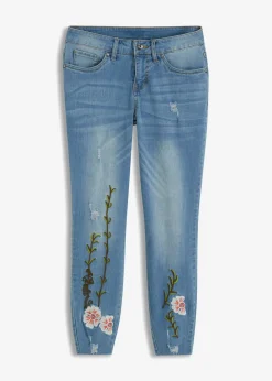 Outlet Vaqueros skinny, mid waist, elásticos Mujer Vaqueros
