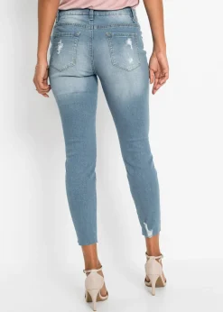 Outlet Vaqueros skinny, mid waist, elásticos Mujer Vaqueros