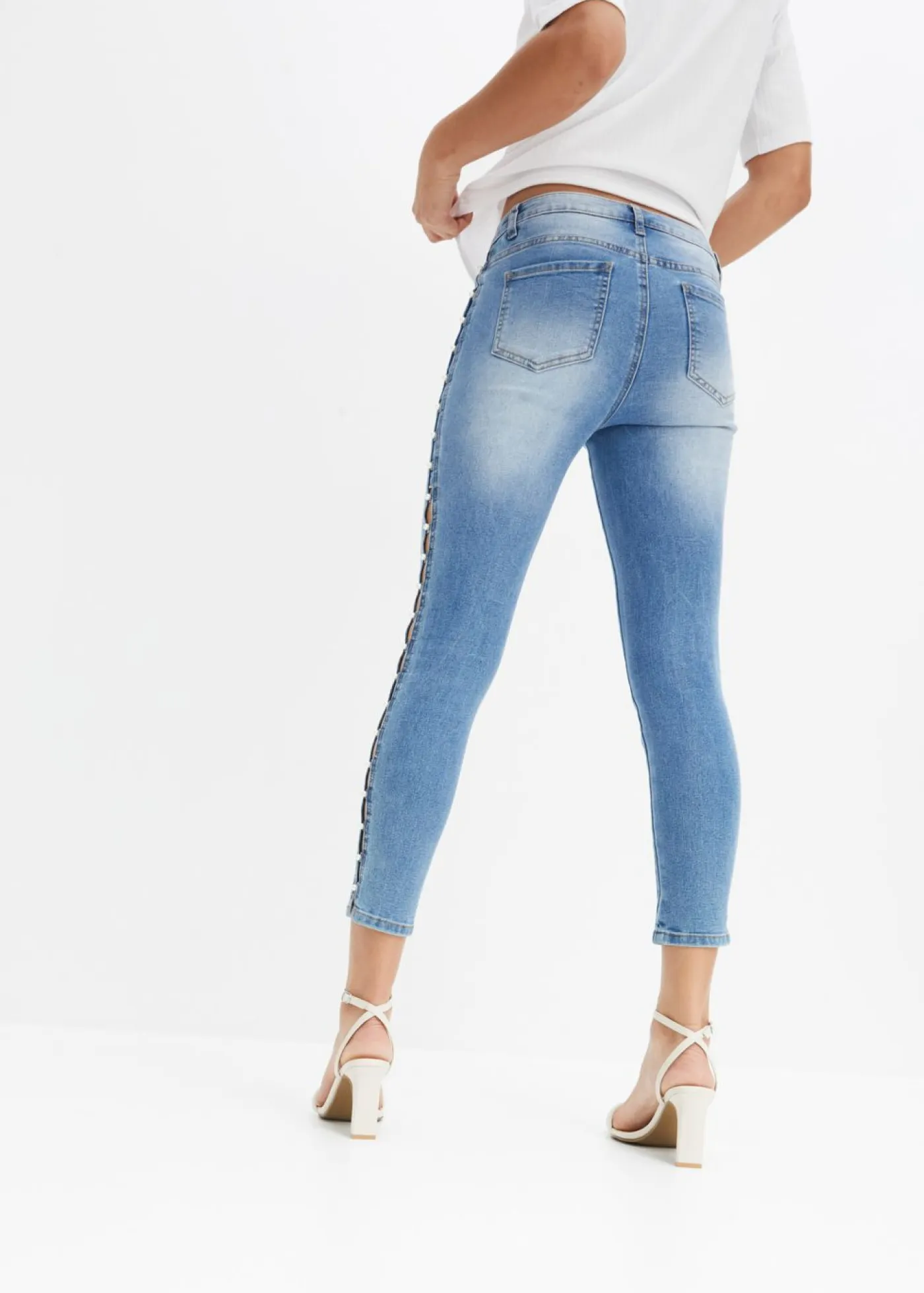 Best Vaqueros skinny, mid waist, elásticos Mujer Vaqueros