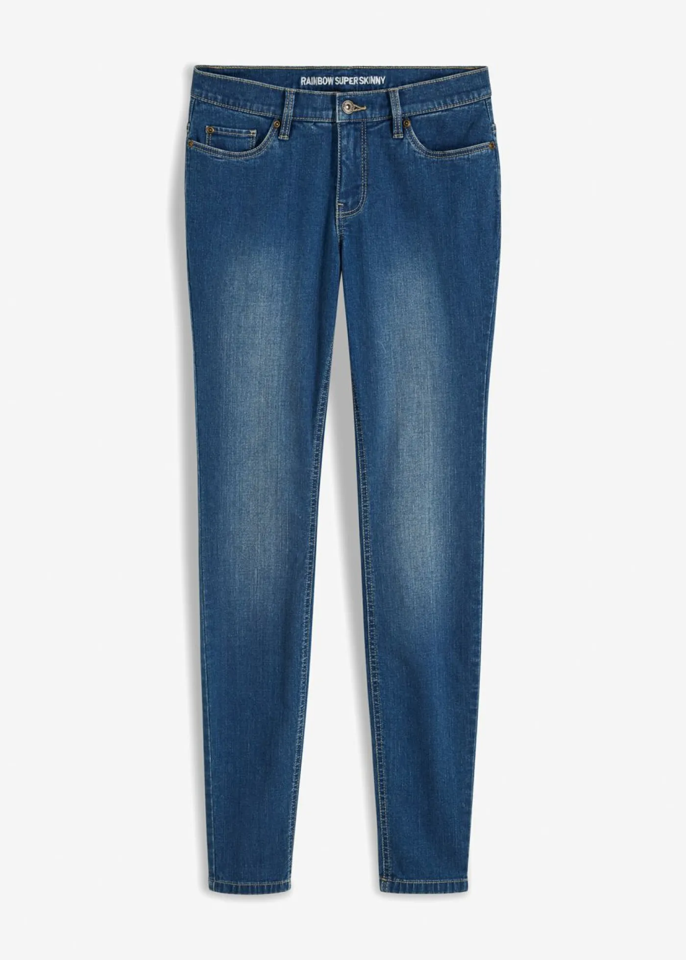 New Vaqueros skinny, mid waist, elásticos Mujer Vaqueros