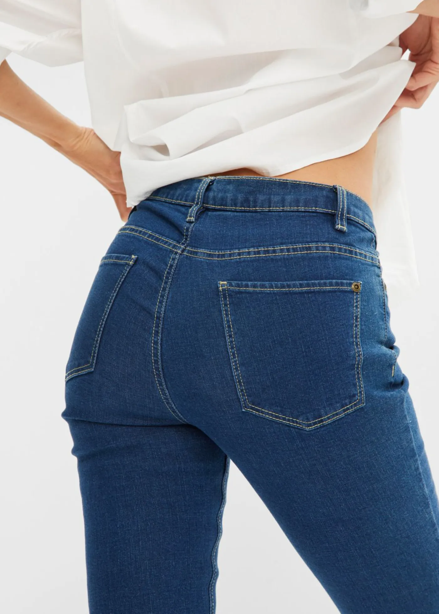 New Vaqueros skinny, mid waist, elásticos Mujer Vaqueros