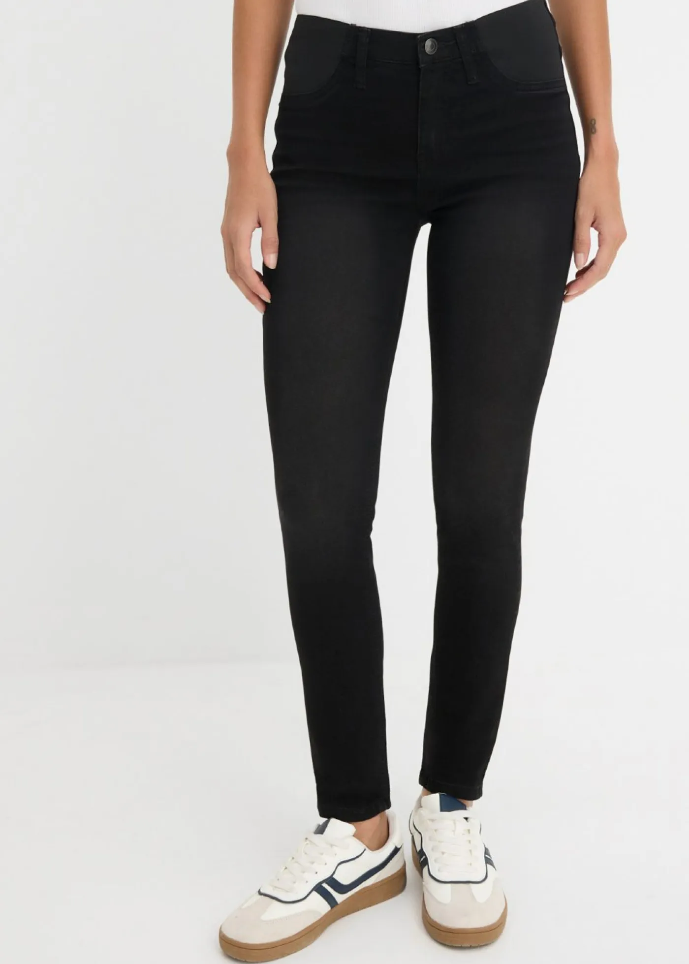 Outlet Vaqueros skinny, mid waist, elásticos Mujer Tallas Pequeñas