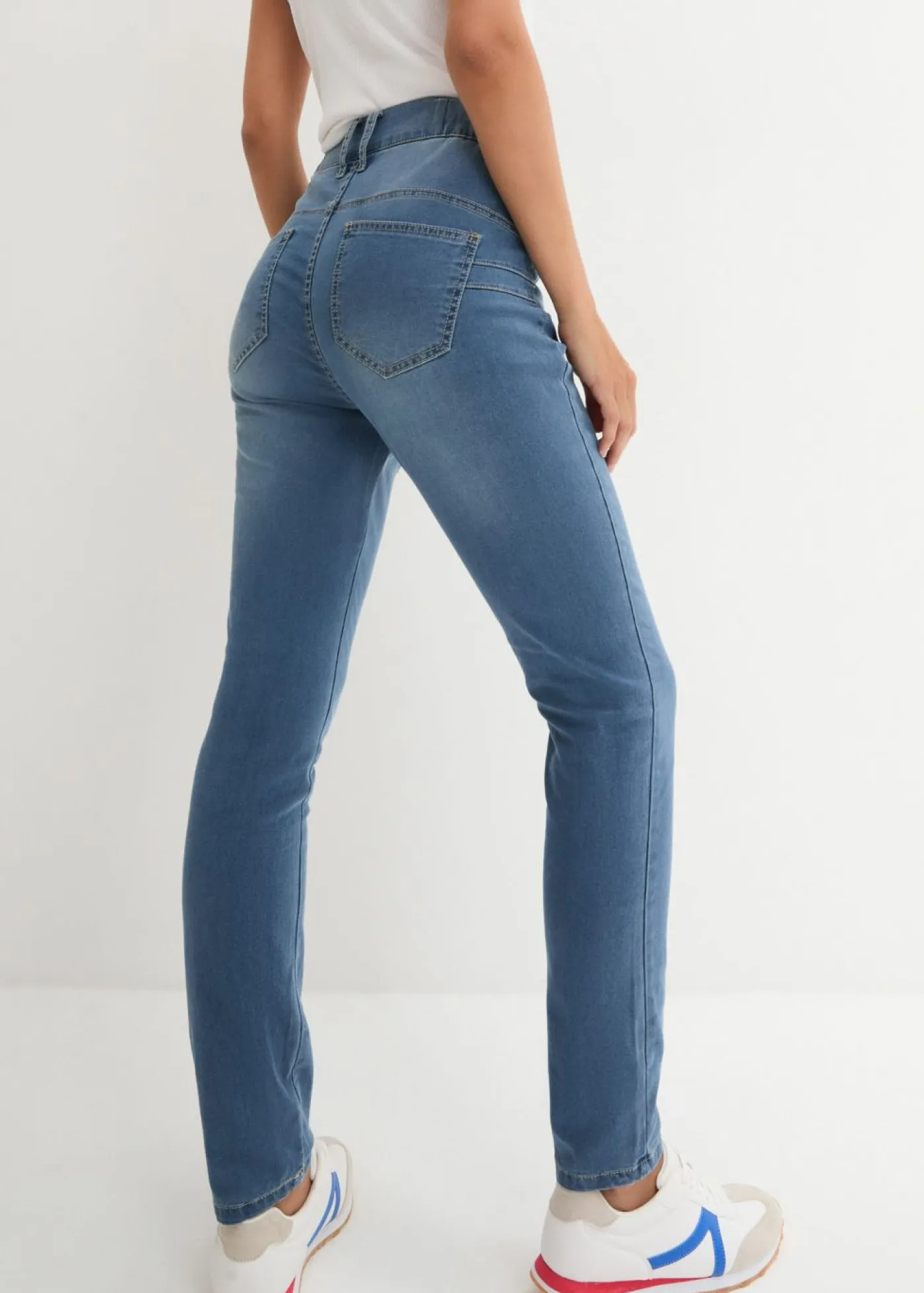 New Vaqueros slim fit, high waist, súper elásticos Mujer Vaqueros