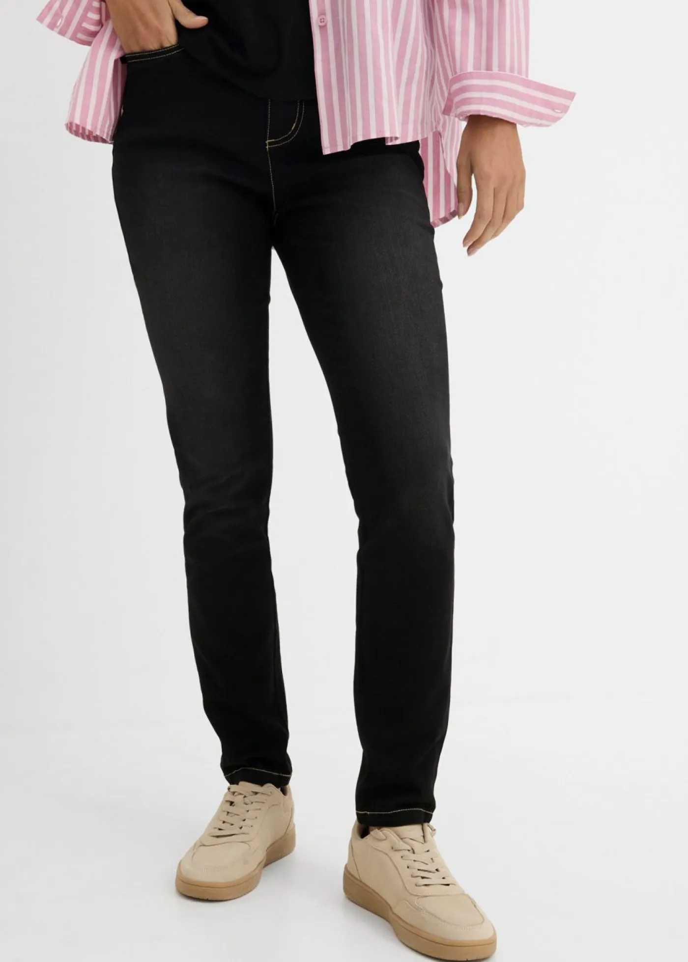 Hot Vaqueros slim fit, high waist, súper elásticos Mujer Vaqueros