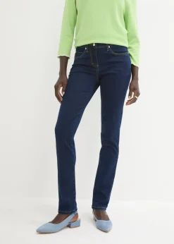 Online Vaqueros slim fit, mid waist, súper elásticos Mujer Tallas Pequeñas|Vaqueros