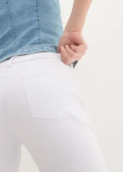 Best Vaqueros slim fit, talle medio, cropped Mujer Vaqueros