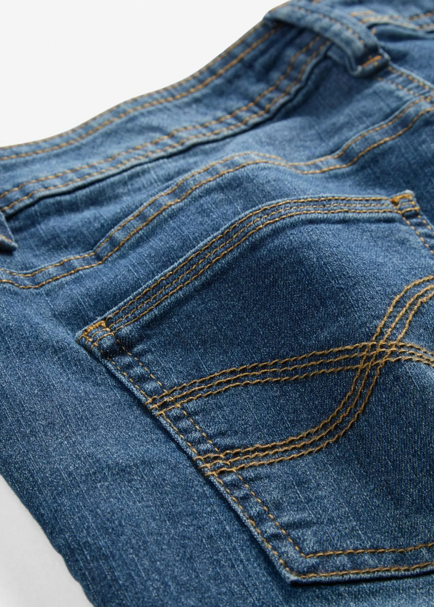 Discount Vaqueros slim fit, talle medio, cropped Mujer Vaqueros
