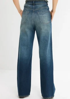Vaqueros straight, high waist Mujer Vaqueros