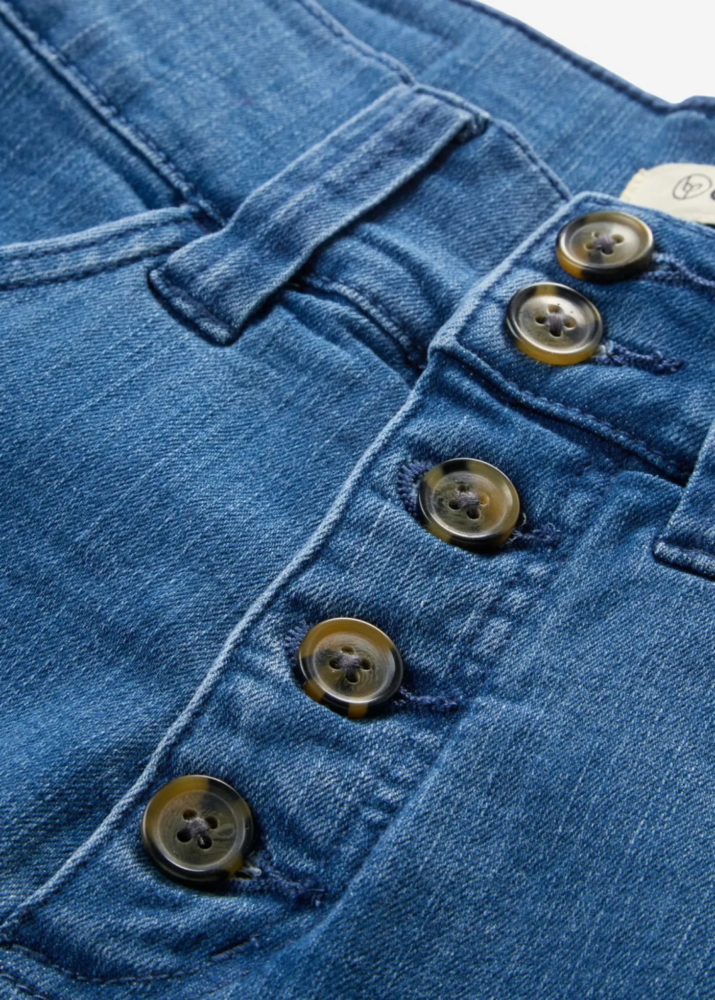 Discount Vaqueros straight, high waist, elásticos Mujer Vaqueros|Novedades