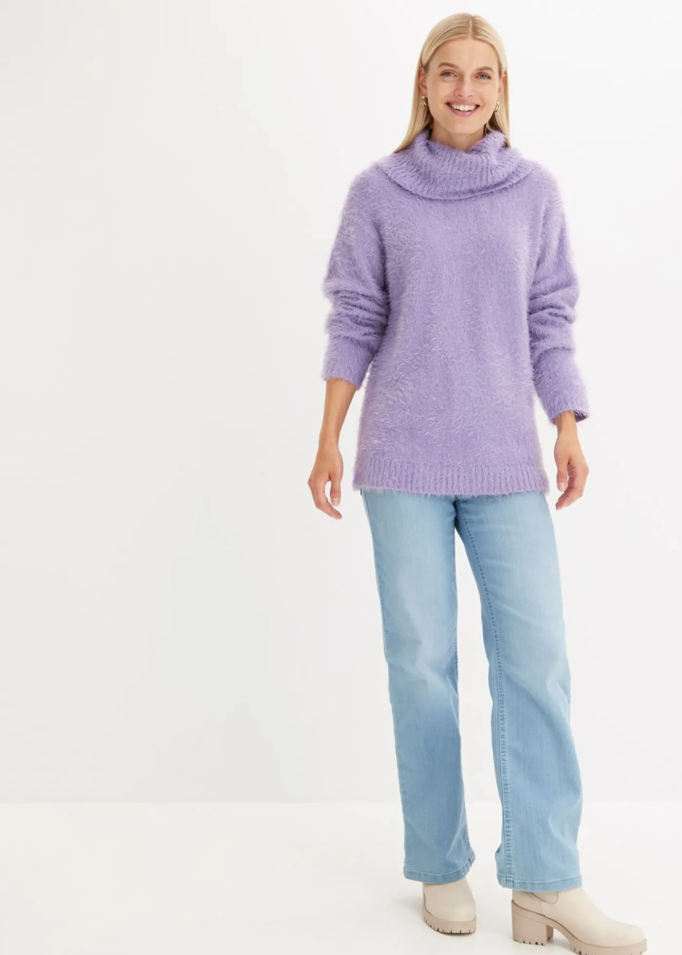 New Vaqueros straight, high waist, elásticos Mujer Vaqueros|Novedades