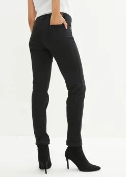 Hot Vaqueros straight, mid waist, elásticos Mujer Tallas Pequeñas