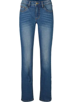 Clearance Vaqueros straight, mid waist, elásticos Mujer Vaqueros