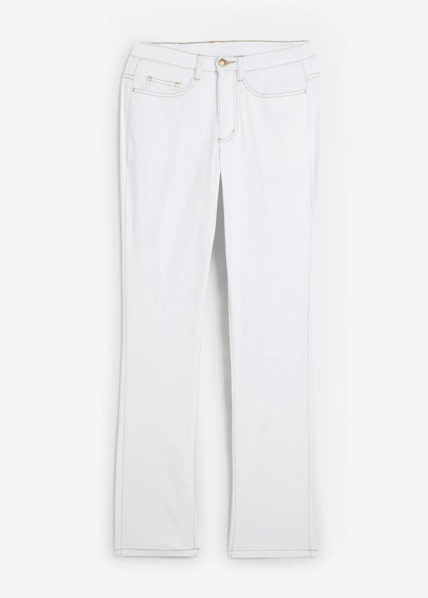 Sale Vaqueros straight, mid waist, elásticos Mujer Vaqueros