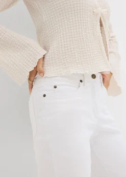 Best Vaqueros straight, mid waist, elásticos Mujer Vaqueros|Tallas Pequeñas