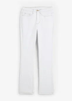 Clearance Vaqueros straight, mid waist, elásticos Mujer Tallas Pequeñas