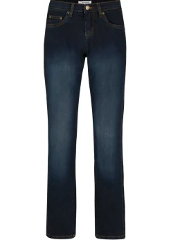 Sale Vaqueros straight, mid waist, elásticos Mujer Tallas Pequeñas|Novedades