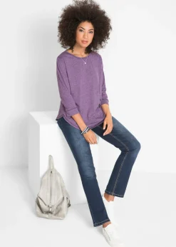 Online Vaqueros straight, mid waist, elásticos Mujer Vaqueros