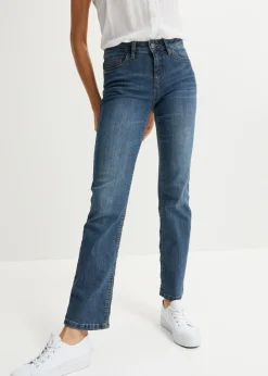 Best Vaqueros straight, mid waist, elásticos Mujer Vaqueros