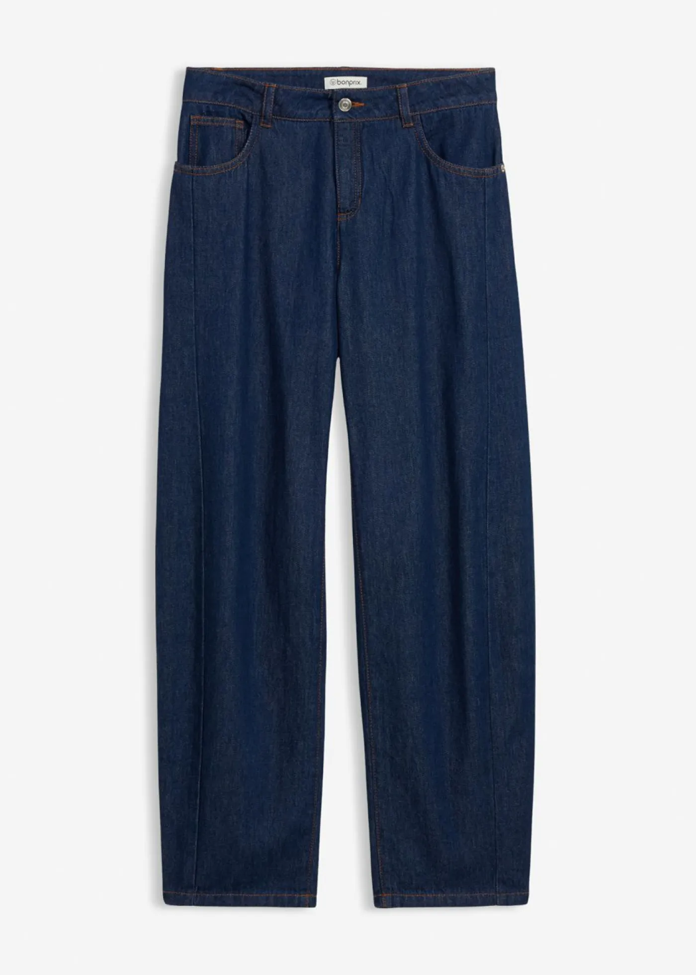 Clearance Vaqueros tipo balloon con talle medio Mujer Vaqueros|Tallas Pequeñas