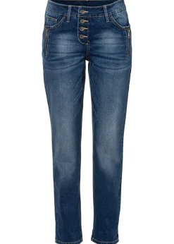 New Vaqueros tipo boyfriend, mid waist Mujer Vaqueros