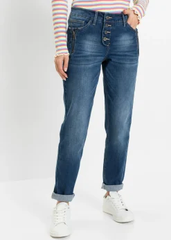 New Vaqueros tipo boyfriend, mid waist Mujer Vaqueros