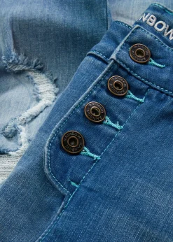 Vaqueros tipo boyfriend, mid waist Mujer Vaqueros